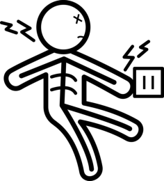 Man Electrocution Sketch Drawing Svg, Free Vectors File